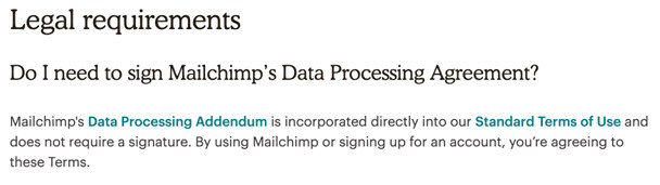 data-processing-agreement-mailchimp-gdpr