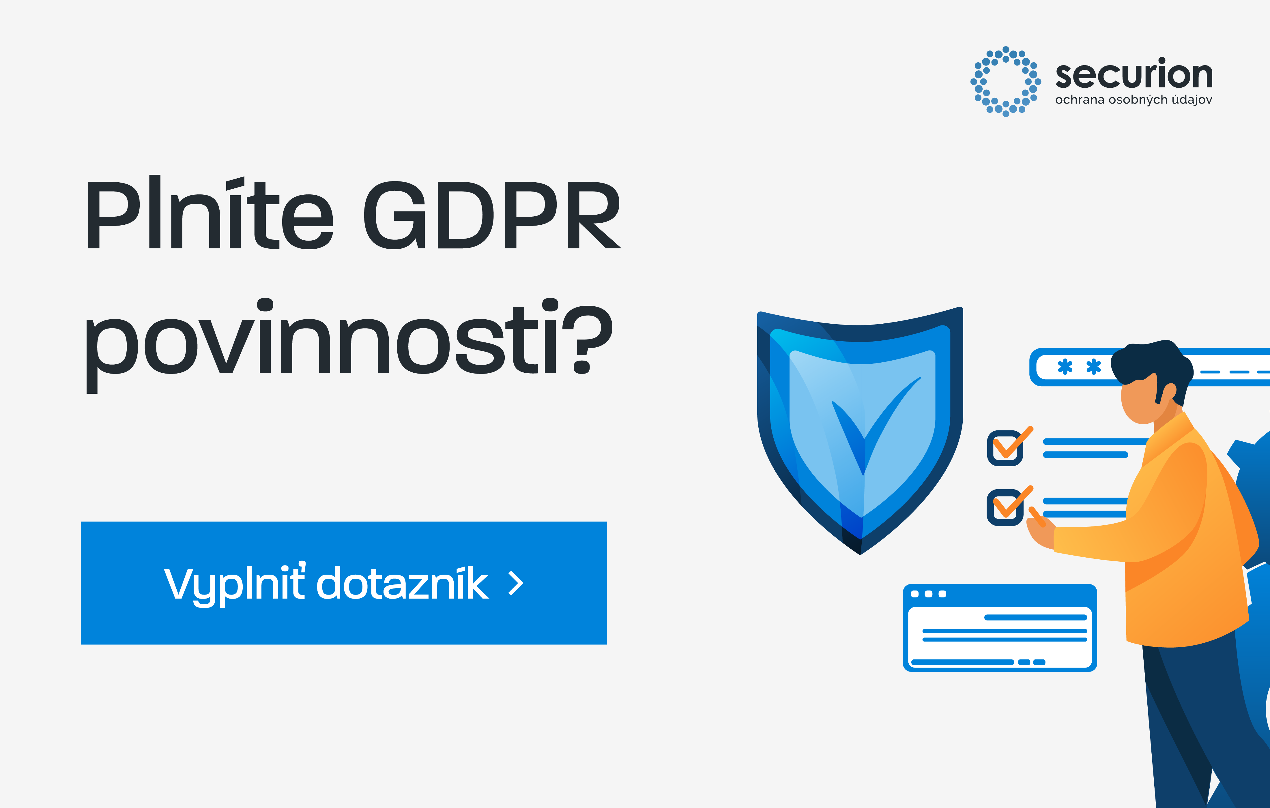 GDPR dotazník – checklist